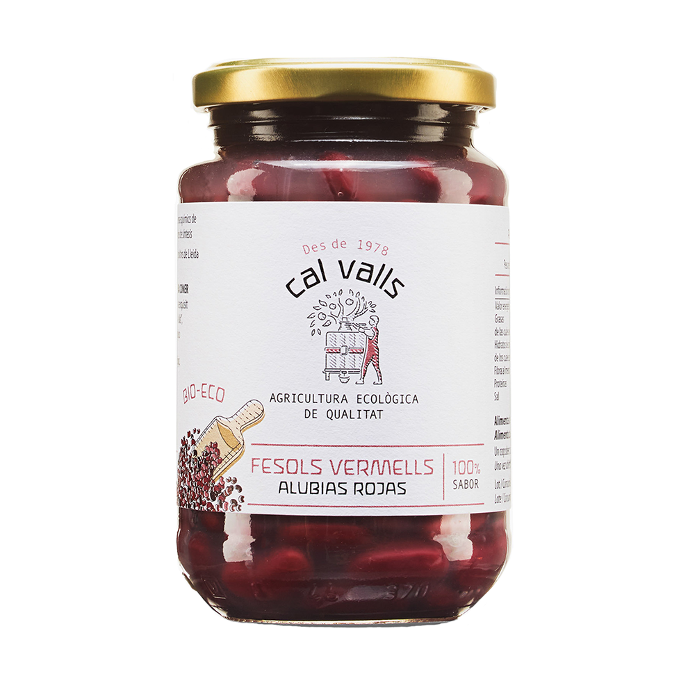 Alubias Rojas Cocidas Eco Cal Valls 220g