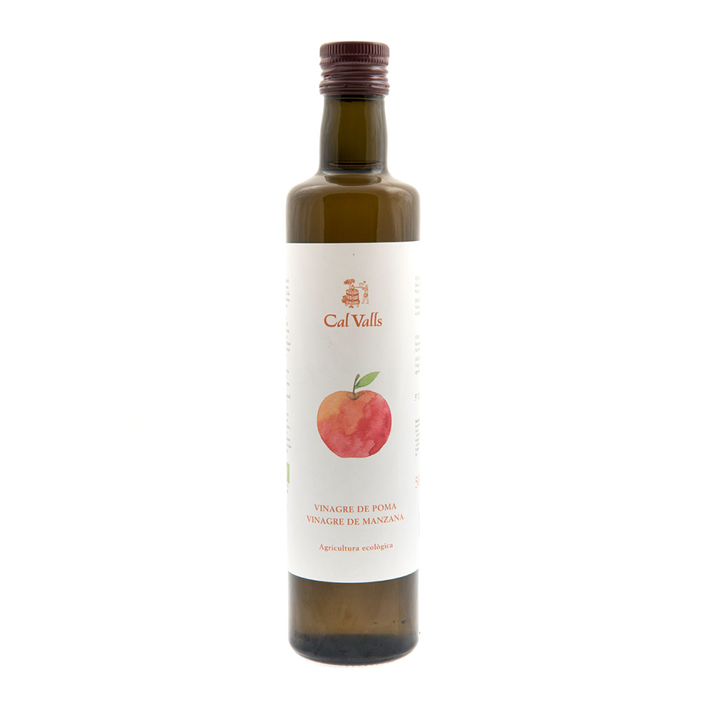 Vinagre De Manzana Sin Filtrar Cal Valls 500ml En Biosano