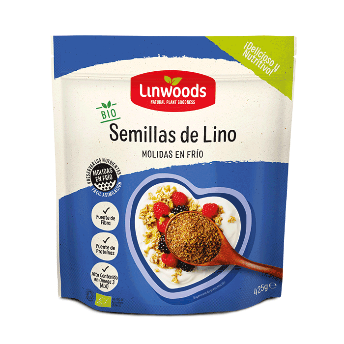 Comprar Semillas de Lino Bio 500 g El Granero Integral