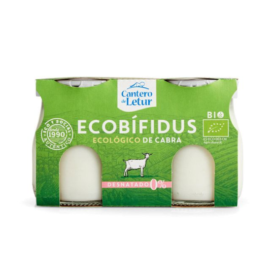 Ecobífidus de cabra desnatado El Cantero de Letur 2 x 125g.